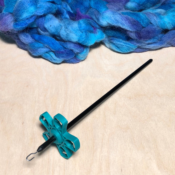 Spindle Kit: Small Geranium Whorl with Shaft