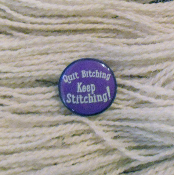 Pin: Keep Stitching