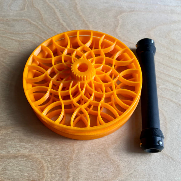Flat-Pack Bobbin: Ashford eSpinner Systems, WooLee Winder