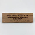 MakerQuote: Morris—Have Nothing...