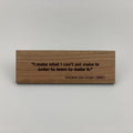 MakerQuote: van Gogh—I Make What…